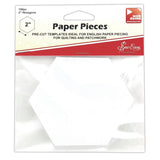 English Paper Piecing - Paper Hexagons invarious sizes