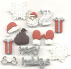 Buttons - Dress It Up Christmas Button Sets