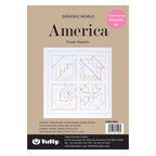 Sashiko - Tulip Sashiko World Kit - America Flower Baskets