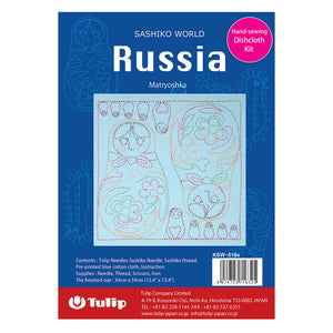 Sashiko - Tulip Sashiko World Kit - Russia Matryoshka