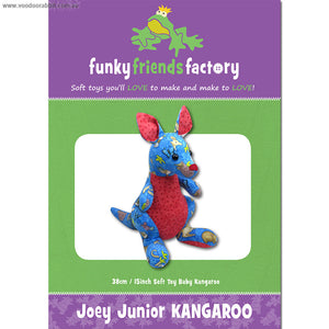 Funky Friends Soft Toy Pattern - Joey Junior Kangaroo