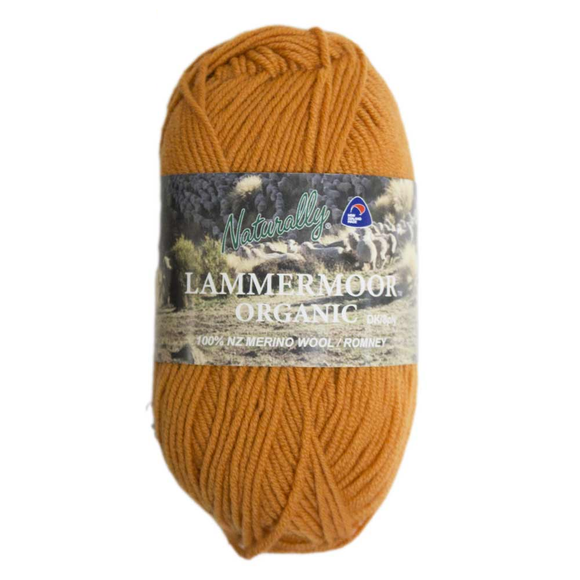 Naturally Lammermoor - 100% New Zealand Organic Merino / Romney 8-ply / DK