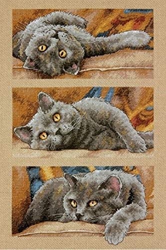 Dimensions Counted Cross Stitch Kit - Max the Cat