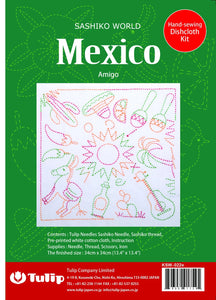 Sashiko - Tulip Sashiko World Kit - Mexico Amigo