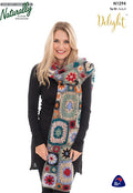 Naturally Crochet Pattern N1294 - Ladies Shawl in 2-ply / Lace-weight