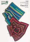 Naturally Crochet Pattern N1329 - Baby Blanket / Throw in 10-ply / Worsted-weight