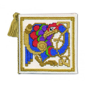 British Textile Heritage Cross-stitch Needlecase kit - Celtic Bird