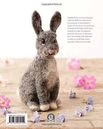 Needle Felting: 20 cute projects to felt from wool