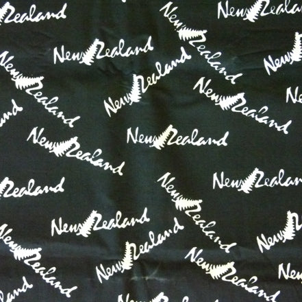 New Zealand Batik - Raven Colour
