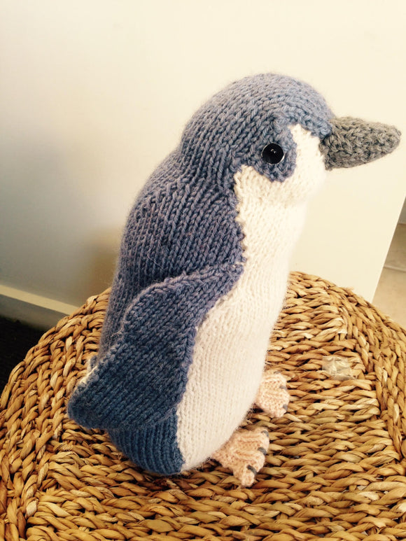 Knitting kit - Darwin the Little Blue Penguin