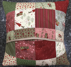 Lynette Anderson Christmas Pillow- Sample for Sale!