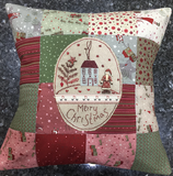 Lynette Anderson Christmas Pillow- Sample for Sale!