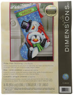 Dimensions Needlepoint Kit - Christmas Stocking Polar Pals