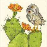 Dimensions Mini Counted Cross Stitch Kit - Prickly Owl