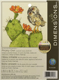 Dimensions Mini Counted Cross Stitch Kit - Prickly Owl