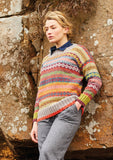 Rowan Knitting Pattern Booklet - Felted Tweed Collection by Lisa Richardson 7 Colourful Designs