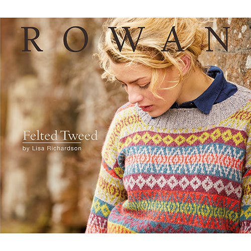 Rowan Knitting Pattern Booklet - Felted Tweed Collection by Lisa Richardson 7 Colourful Designs