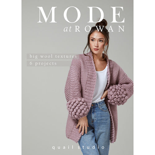 Rowan Knitting Booklet - Mode at Rowan - 6 Projects from Quail Studio using Rowan Big Wool