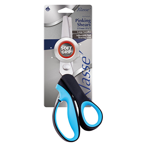 Klasse Pinking Shears  9.5 inch with soft-grip handles