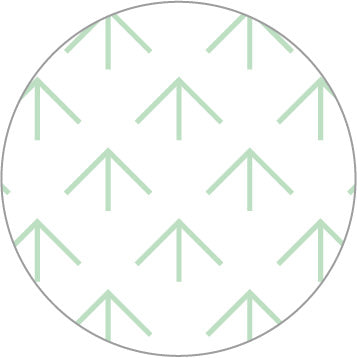 Daruma - Pre-printed Sashiko Fabric in Bamboo Stitch design on White Background