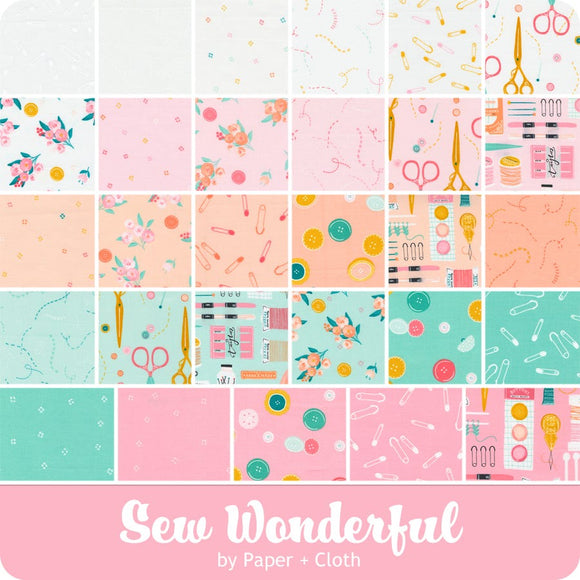 Charm Pack - Sew Wonderful by Paper + Cloth for Moda