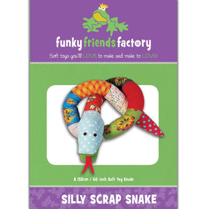 Funky Friends Soft Toy Pattern - Silly Scraps Snake