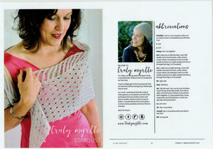 Truly Myrtle - Stardust Shawl Pattern for Ladies in 4-ply / Fingering