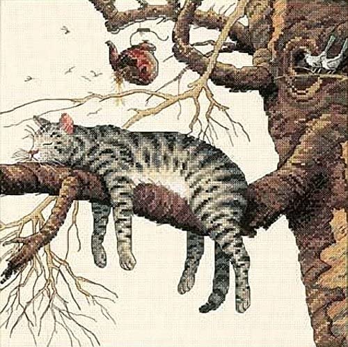 Dimensions Counted Cross Stitch Kit - Too Pooped