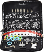 ChiaoGoo - TWIST Red Lace Stainless Steel Interchangeable Circular Needle Set of 13 tips - 10 cm length