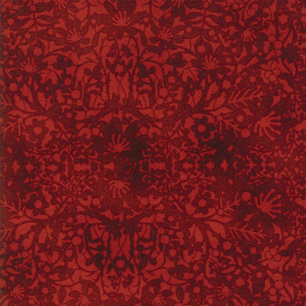 Christmas Winter Lace in Cherry