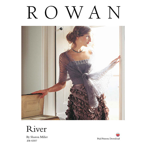 Rowan Knitting Pattern - River by Sharon Miller using Kidsilk Haze