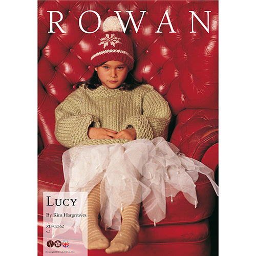 Rowan Knitting Pattern - Lucy Childs Oversized Pullover by Kim Hargreaves using Rowan Big Wool