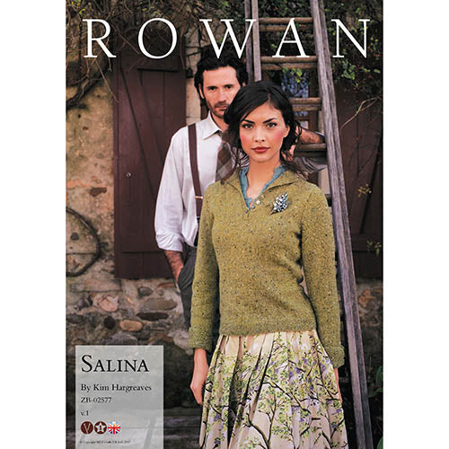 Rowan Knitting Pattern - Salina by Kim Hargreaves using Felted Tweed