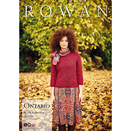Rowan Knitting Pattern - Ontario by Lisa Richardson using Felted Tweed