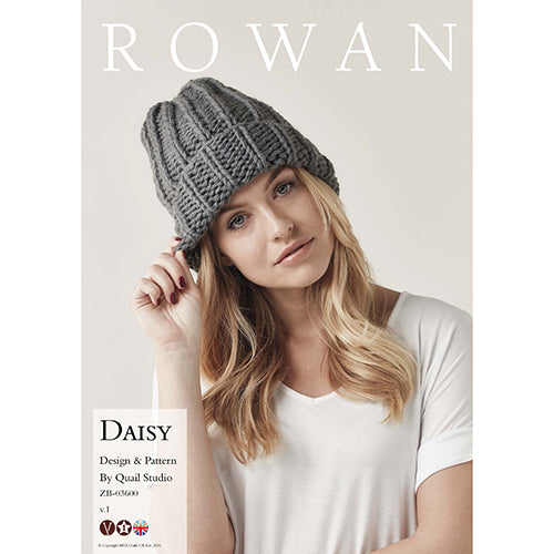 Rowan Knitting Pattern - Daisy Hat by Quail Studio using Rowan Big Wool