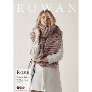 Rowan Knitting Pattern - Rosie Super Chunky Scarf by Quail Studio using Rowan Big Wool