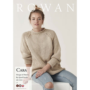 Rowan Knitting Pattern - Cara Oversized Pullover by Quail Studio using Rowan Big Wool