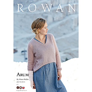 Rowan Knitting Pattern - Arum by Marie Wallin using Kidsilk Haze