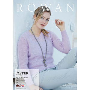 Rowan Knitting Pattern - Aster by Marie Wallin using Kidsilk Haze