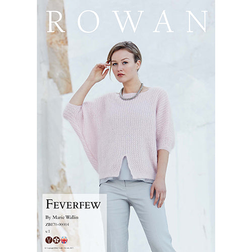 Rowan Knitting Pattern - Feverfew by Marie Wallin using Kidsilk Haze