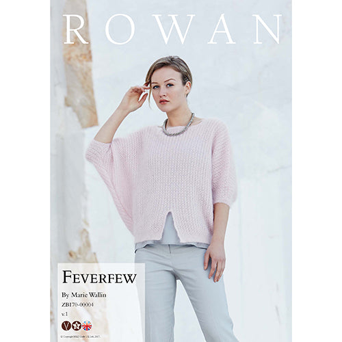 Rowan Knitting Pattern - Feverfew by Marie Wallin using Kidsilk Haze