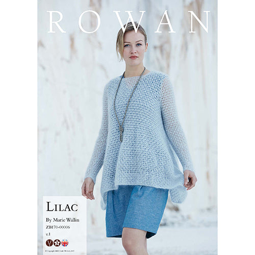Rowan Knitting Pattern - Liliac by Marie Wallin using Kidsilk Haze