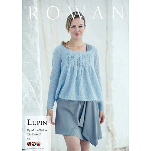 Rowan Knitting Pattern - Lupin by Marie Wallin using Kidsilk Haze