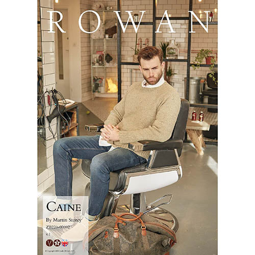 Rowan Knitting Pattern - Caine by Martin Storey using Felted Tweed