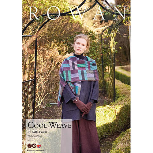 Rowan Knitting Pattern - Cool Weave by Kaffe Fasett using Felted Tweed