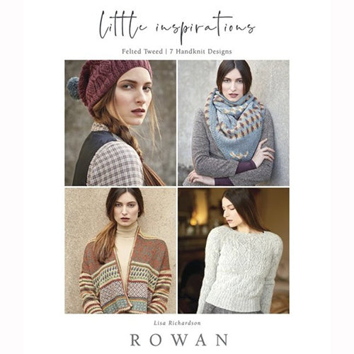 Rowan Knitting Pattern Booklet - Little Inspirations by Lisa Richardson 7 Handknit Designs