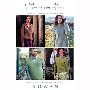 Rowan Knitting Pattern Booklet - Little Inspirations by Kim Hargreaves, Lisa Richardson & Martin Storey  6 Handknit Designs