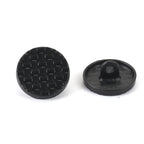 Zinc Alloy Buttons - three colours, 15 mm across