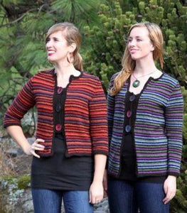 Rare Yarns Knitting Pattern - AJ Jacket