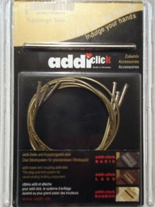 ADDI - 3 cables and 1 connector for Addi Click series - gold-coloured